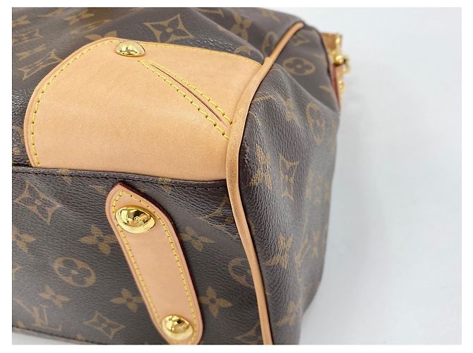 Borsa a tracolla Louis Vuitton Retiro marrone - vista 8