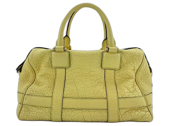 Borsa Loewe Paseo in pelle gialla Giallo - Ansicht 2