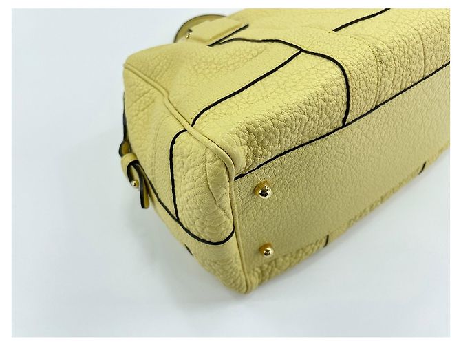 Borsa Loewe Paseo in pelle gialla Giallo - Ansicht 7