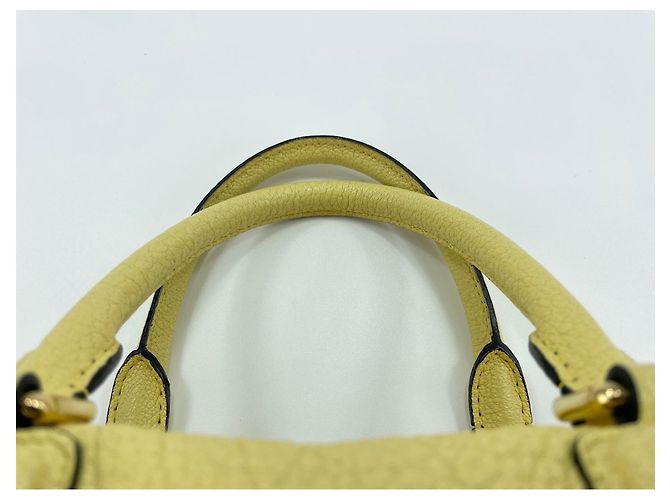 Borsa Loewe Paseo in pelle gialla Giallo - Ansicht 9