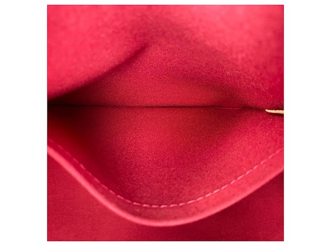 Borsa Louis Vuitton Alma GM - Rosso - vista 12