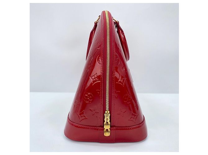 Borsa Louis Vuitton Alma GM - Rosso - vista 4