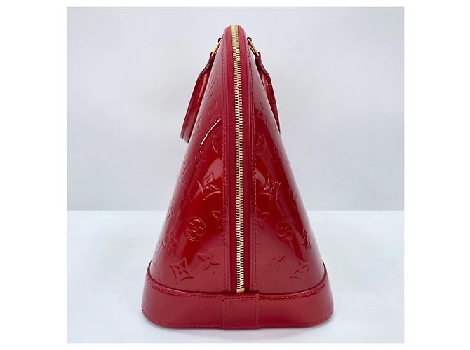 Borsa Louis Vuitton Alma GM - Rosso - vista 5