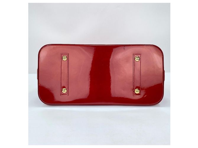 Borsa Louis Vuitton Alma GM - Rosso - vista 6