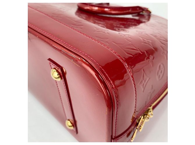 Borsa Louis Vuitton Alma GM - Rosso - vista 7