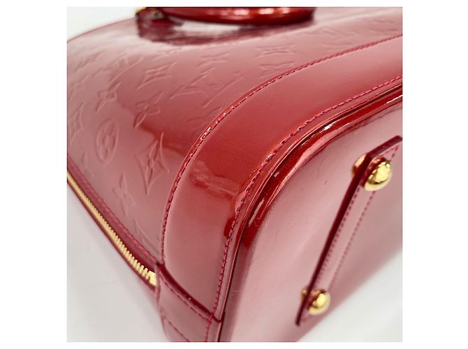 Borsa Louis Vuitton Alma GM - Rosso - vista 8