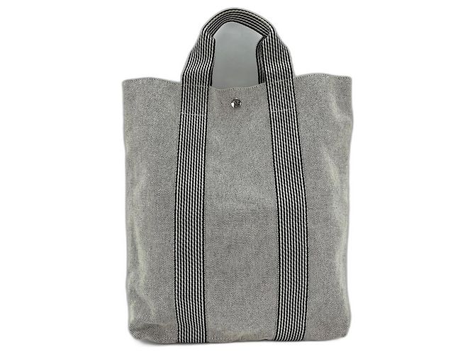 Hermès Hermes New Fourre-Tout Cabas Tote Bag Marrone - vista 3