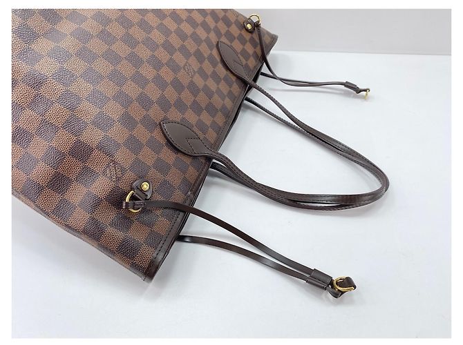 Borsa Tote Louis Vuitton Neverfull Marrone - vista 11