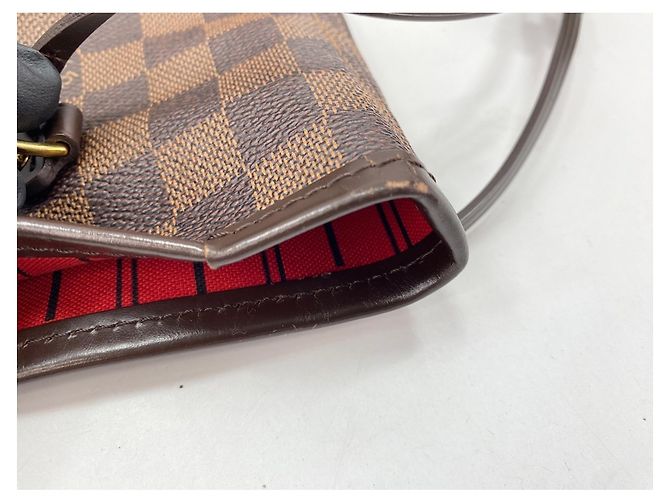 Borsa Tote Louis Vuitton Neverfull Marrone - vista 12