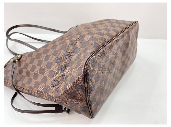 Borsa Tote Louis Vuitton Neverfull Marrone - vista 8