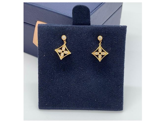 LOUIS VUITTON Ohrringe Golden - Ansicht 2