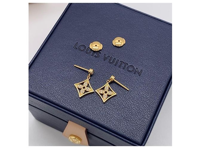 LOUIS VUITTON Ohrringe Golden - Ansicht 5