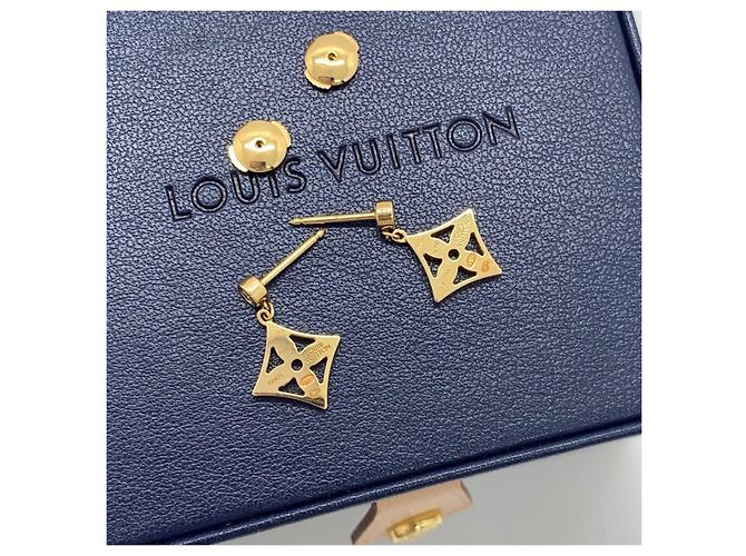 LOUIS VUITTON Ohrringe Golden - Ansicht 6