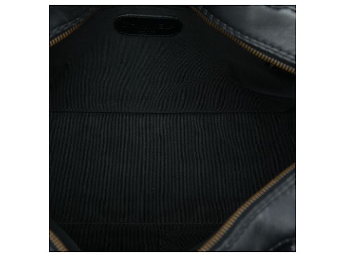 Chanel Black CC Calfskin Wild Stitch Handtasche Schwarz - Ansicht 4