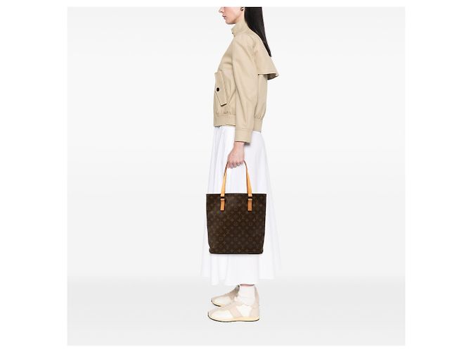 Louis Vuitton Marrone Monogram Vavin GM - vista 7