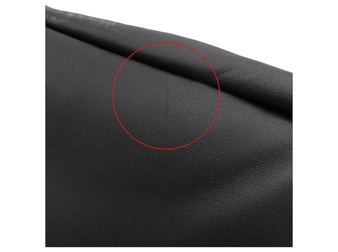 Tote in pelle di agnello nera puffer Saint Laurent Nero - vista 11