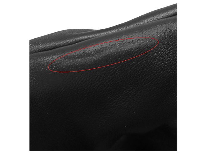 Tote in pelle di agnello nera puffer Saint Laurent Nero - vista 7