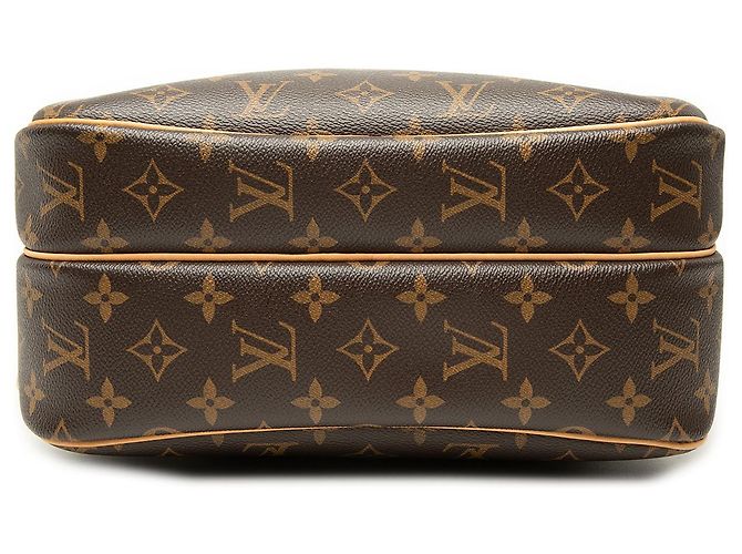 Louis Vuitton Marrone Monogram Reporter PM - vista 3