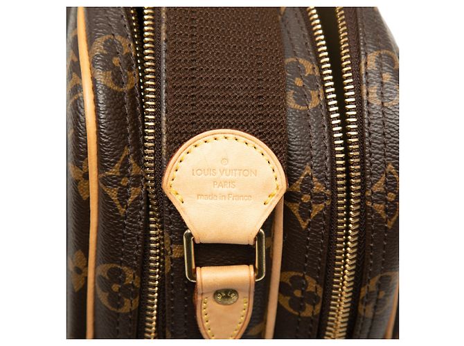 Louis Vuitton Marrone Monogram Reporter PM - vista 5