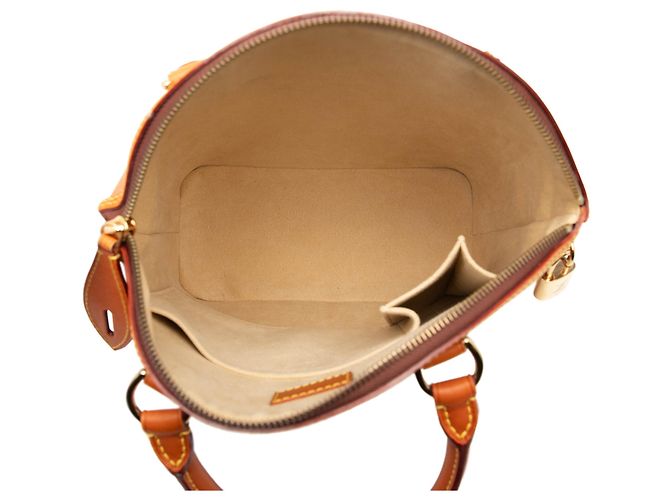 Louis Vuitton Brown Nomade Lockit Vertical Braun Karamell - Ansicht 4