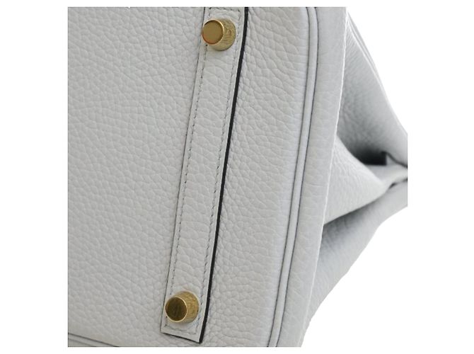 Hermès Blue Togo Birkin Retourne 30 Blu chiaro - vista 7