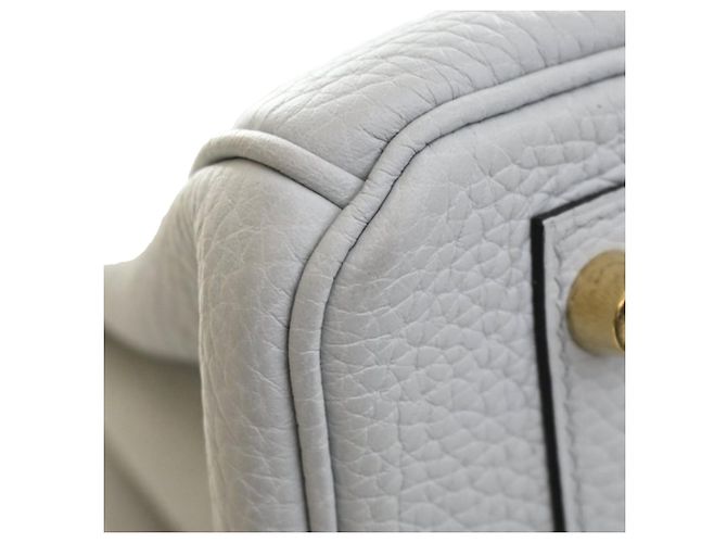 Hermès Blue Togo Birkin Retourne 30 Blu chiaro - vista 8