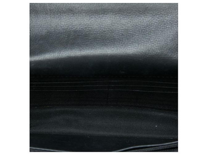 Chanel Black CC gestepptes Lammleder Perlen-Wallet on Chain Schwarz - Ansicht 4