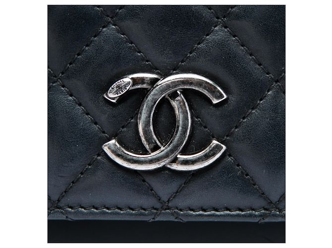 Chanel Black Small Quilted Calfskin Ballerine Flap Nero - vista 5