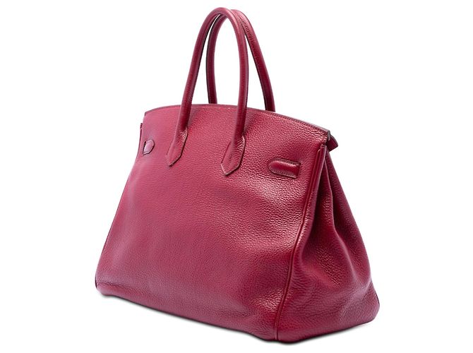 Hermès Red Togo Birkin Retourne 35 Rosso - vista 2