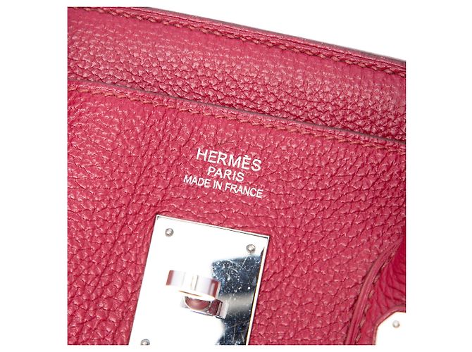 Hermès Red Togo Birkin Retourne 35 Rosso - vista 5