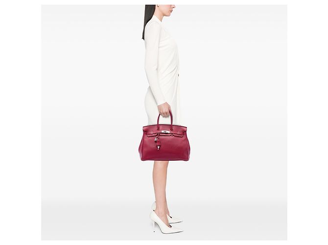 Hermès Red Togo Birkin Retourne 35 Rosso - vista 6