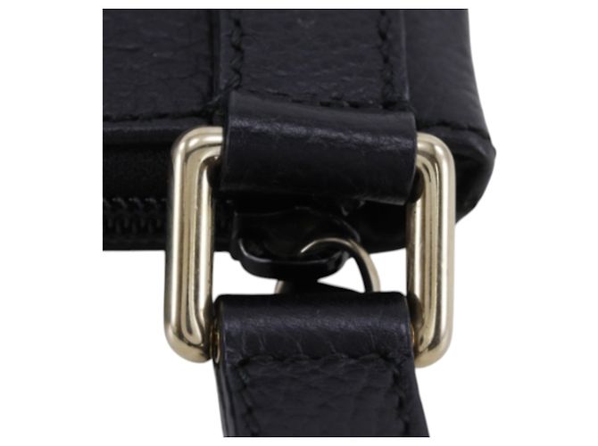 Gucci Gray GG Denim Nailhead Crossbody Brown Dark grey - view 17