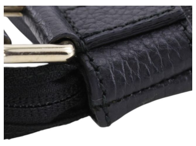Gucci Gray GG Denim Nailhead Crossbody Brown Dark grey - view 21