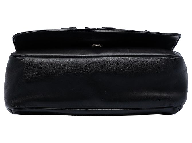 Borsa a Spalla Valentino Black Nappa Petale Rose Nero - Ansicht 3