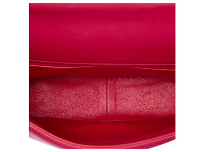 Chanel Pink Small Quilted Lambskin Carry Chic Flap Rosa - vista 4