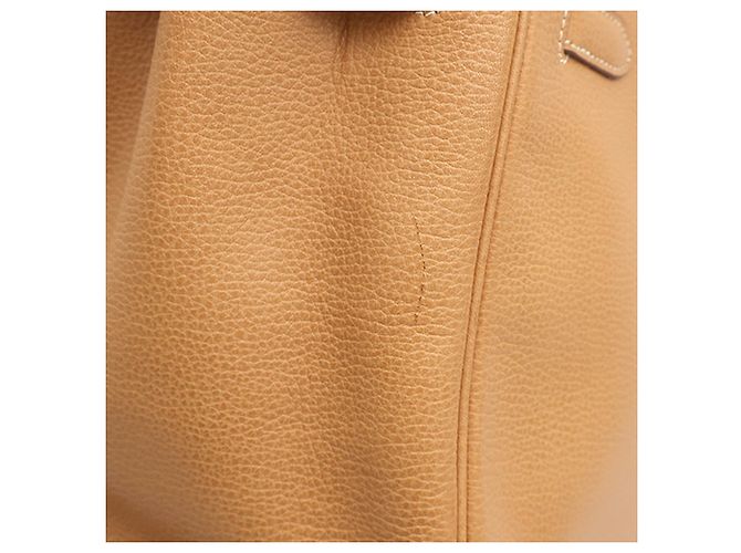 Hermès Brown Togo Birkin Retourne 35 Marrone Marrone chiaro - vista 10