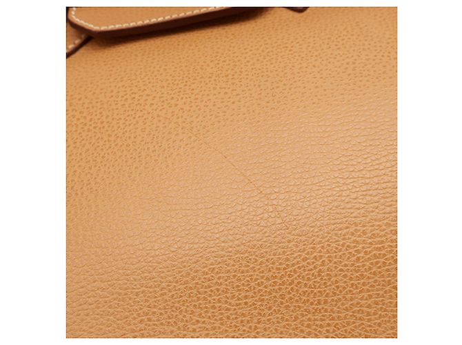 Hermès Brown Togo Birkin Retourne 35 Marrone Marrone chiaro - vista 11