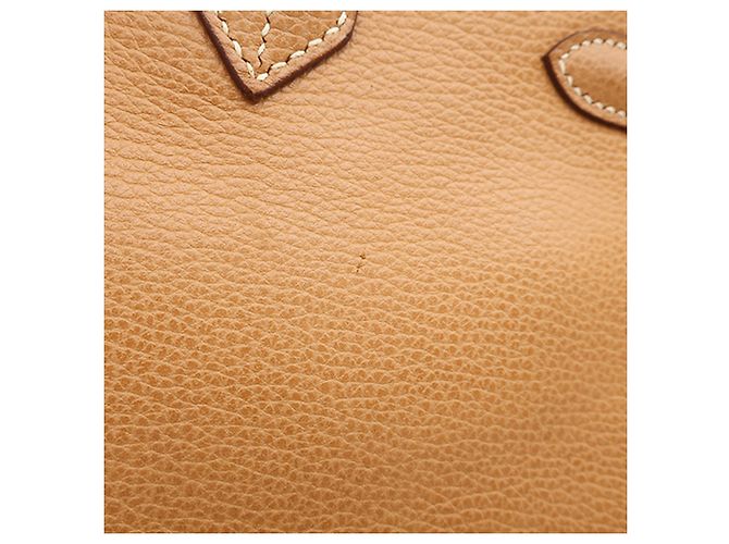 Hermès Brown Togo Birkin Retourne 35 Marrone Marrone chiaro - vista 12