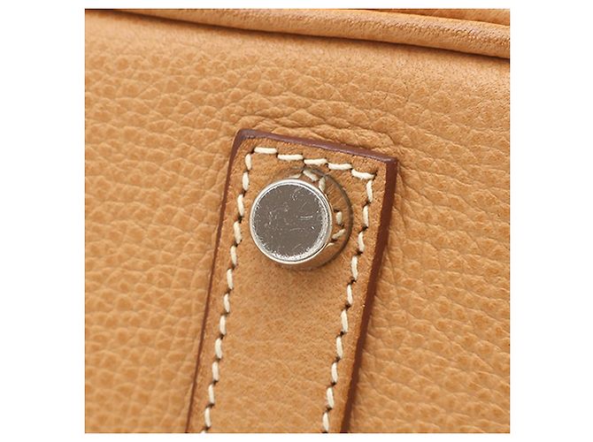 Hermès Brown Togo Birkin Retourne 35 Marrone Marrone chiaro - vista 13