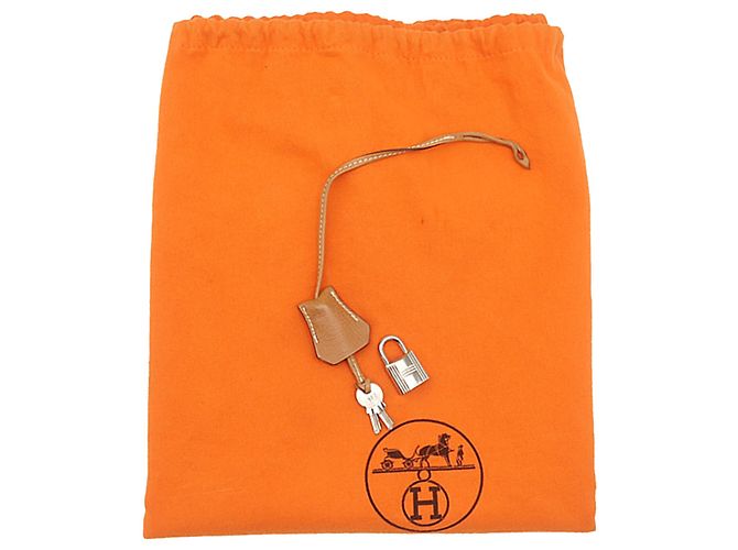 Hermès Brown Togo Birkin Retourne 35 Marrone Marrone chiaro - vista 22