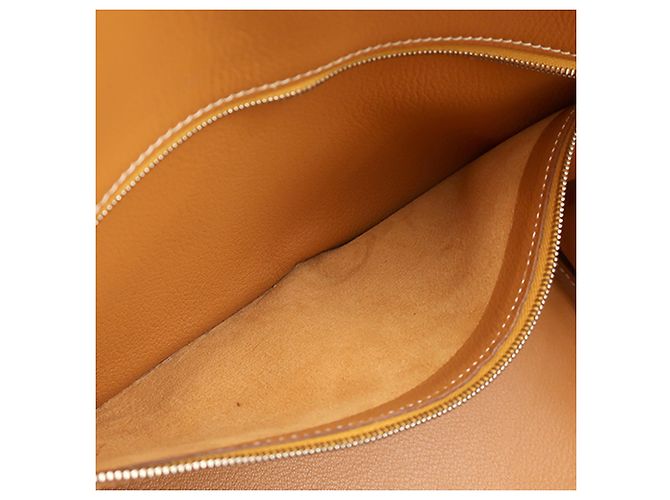 Hermès Brown Togo Birkin Retourne 35 Marrone Marrone chiaro - vista 5