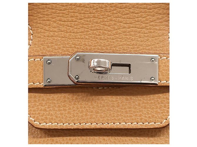 Hermès Brown Togo Birkin Retourne 35 Marrone Marrone chiaro - vista 7