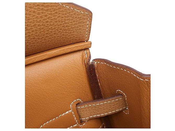 Hermès Brown Togo Birkin Retourne 35 Marrone Marrone chiaro - vista 9