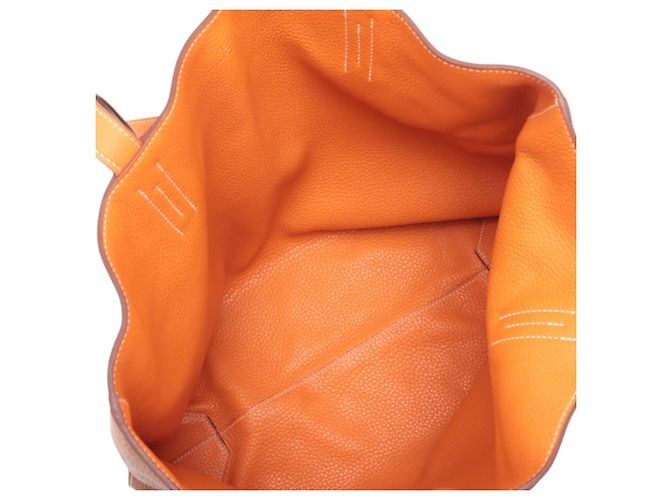 Hermès Brown Clemence Double Sens 36 Marrone - vista 5