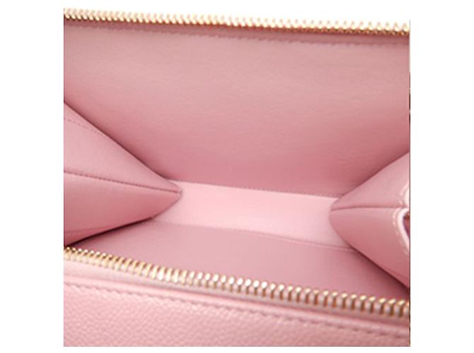 Vanity Beauty Case Chanel Pick Me Up in Caviar Trapuntato Rosa Small - vista 6