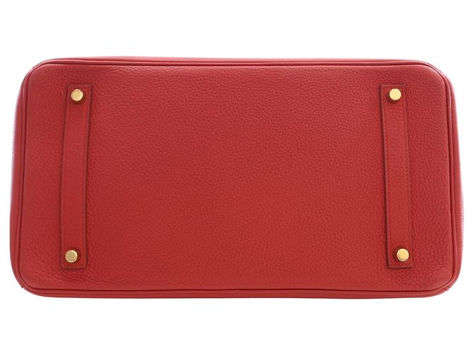 Hermès Red Togo Birkin Retourne 35 Rosso - vista 5