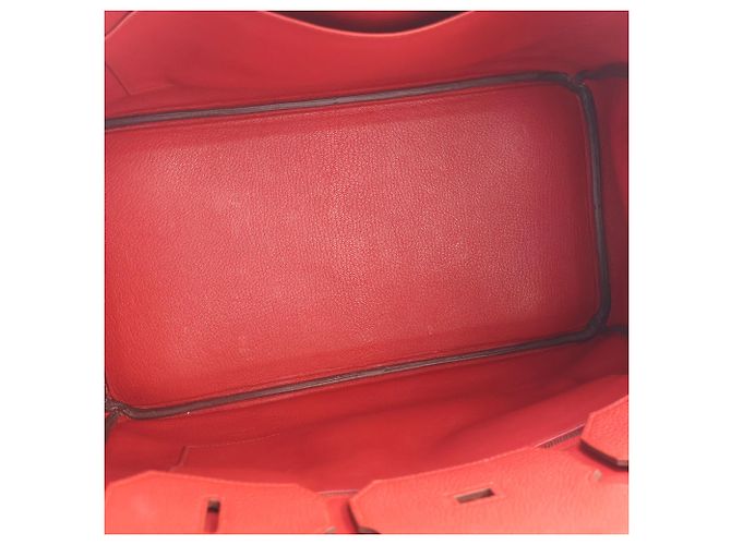 Hermès Red Togo Birkin Retourne 35 Rosso - vista 6
