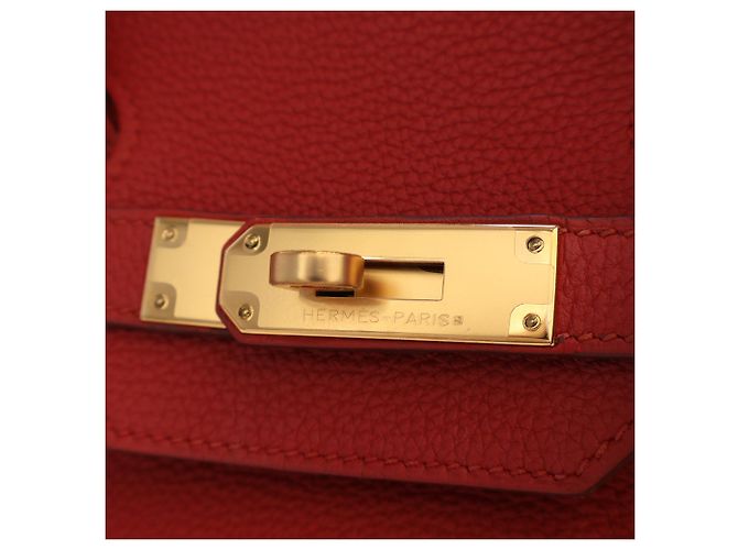 Hermès Red Togo Birkin Retourne 35 Rosso - vista 7