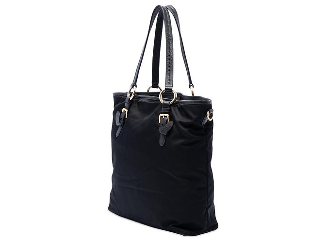 Tote convertibile in Tessuto nero Prada - vista 2