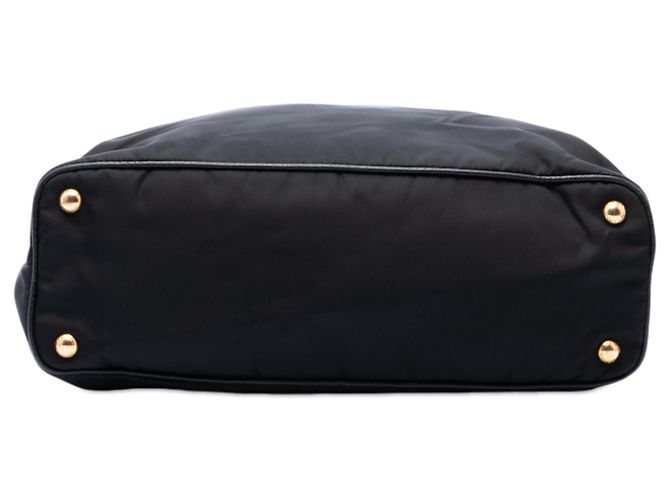 Tote convertibile in Tessuto nero Prada - vista 3